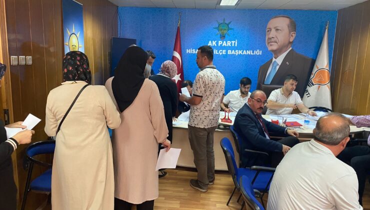 AK Parti Hisarcık’ta kongre heyecanı başladı