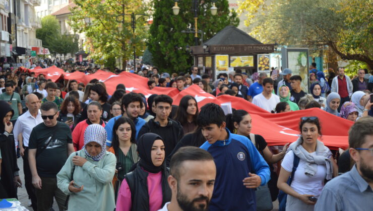 Spor farkındalığı için yürüdüler