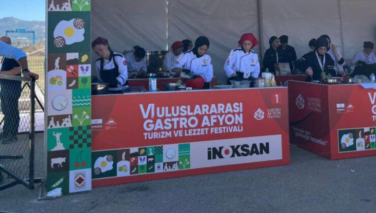 Gedizli öğrenciler Gastro Afyon’dan madalyalarla döndüler