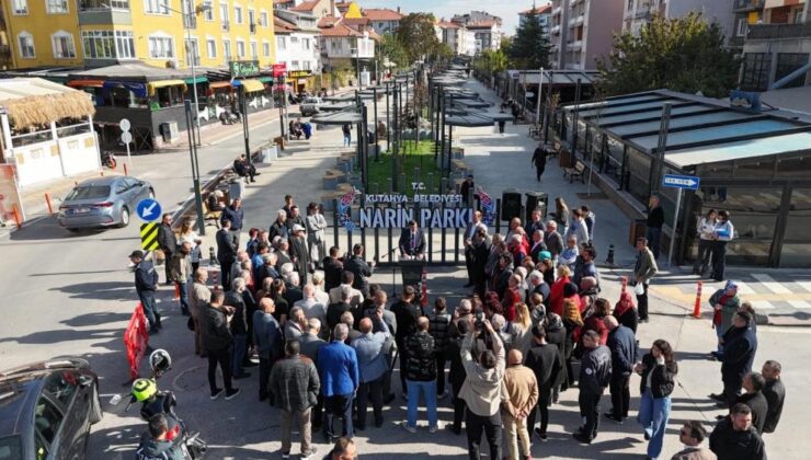 Narin Parkı’nın açılışı yapıldı