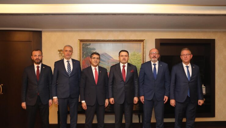 Kütahya heyetinden Şenel’e ziyaret