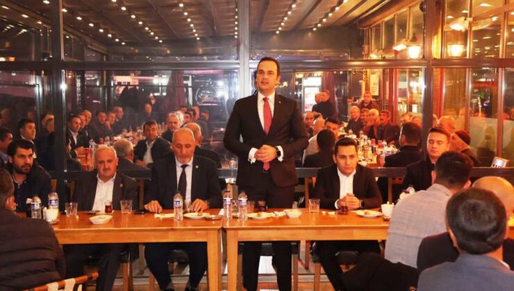 Kaymakam Demirci’ye veda yemeği