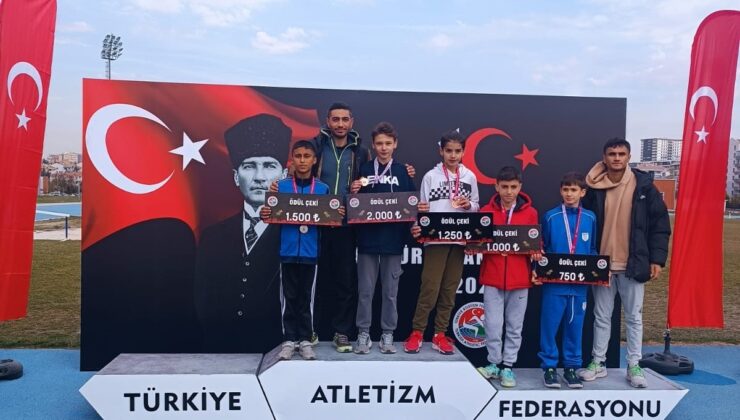 Gedizli atlet, Türkiye Şampiyonu oldu