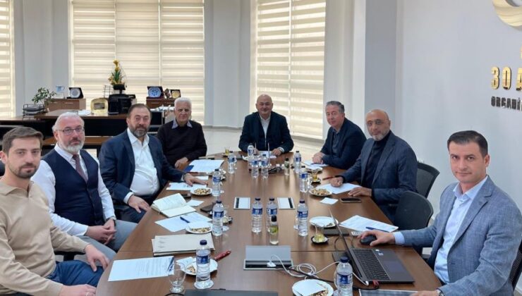 30 Ağustos OSB’de Yönetim Kurulu Toplantısı