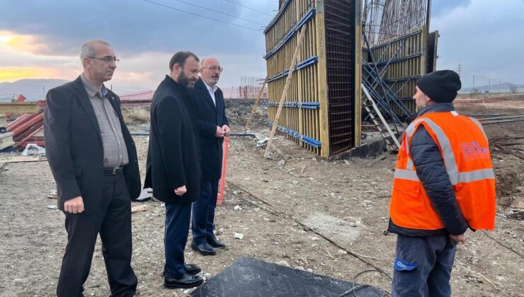 Yeni üst geçit 36 köyün ulaşımını kolaylaştıracak