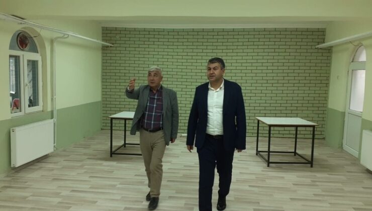 Gediz’de sosyal alanlar yenileniyor