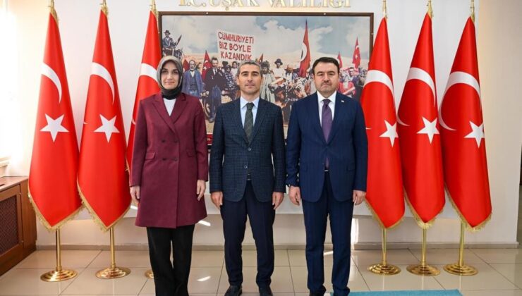 Vali Işın’dan Uşak Valisi Aktaş’a tebrik ziyareti