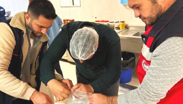 Kamu binalarında tüketilen peynirlerden numune alındı