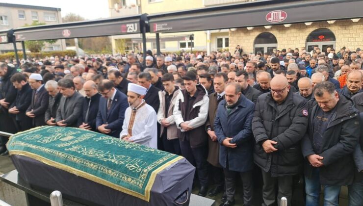 İmam Eryılmaz için Almanya’da cenaze namazı
