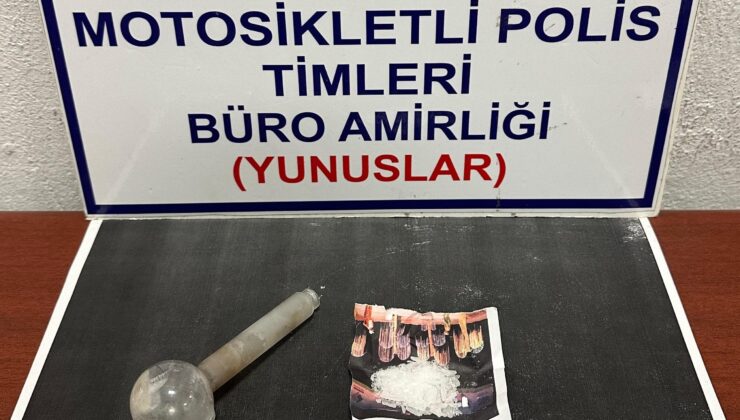 Yunus Timleri, metamfetamin ele geçirdi