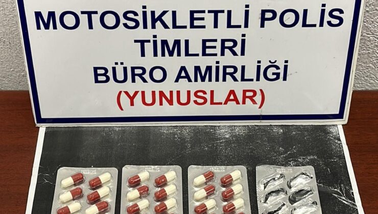 Yunuslar denetimde sentetik ecza ele geçirdi: 2 gözaltı