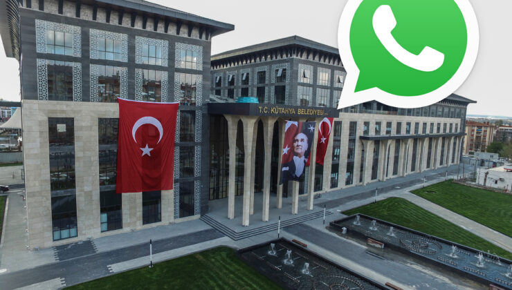 Kütahya Belediyesi WhatsApp kanalı açıldı