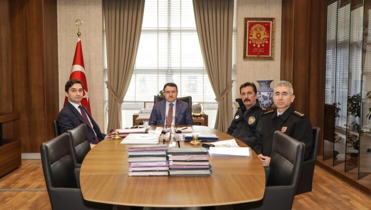 Vali Işın’dan emniyet ve jandarma teşkilatlarına teşekkür