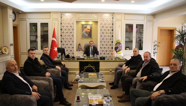 Başkan Derin Bosnalı misafirleri ağırladı