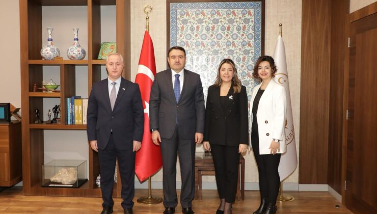 Yeşilay heyetinden Vali Işın’a ziyaret