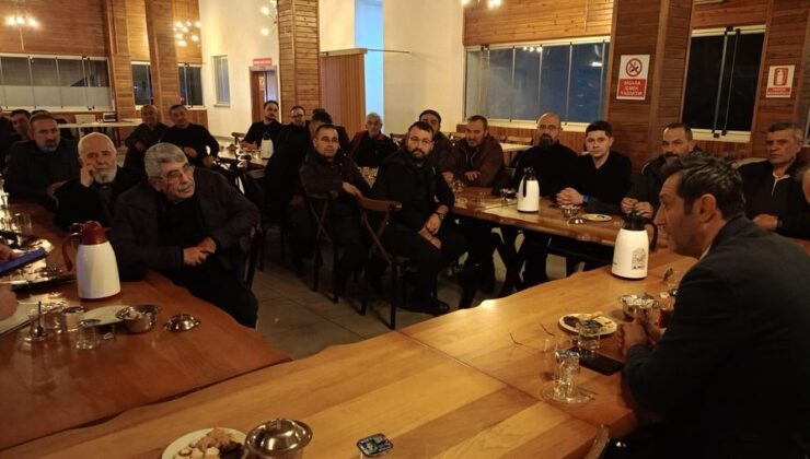 Başkan Derin sanayi esnafıyla buluştu