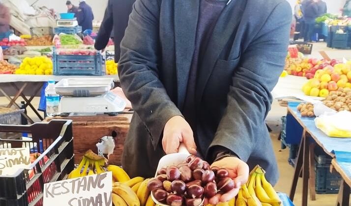 Coğrafi işaretli Simav Kestanesi pazarın gözdesi
