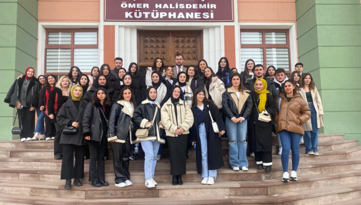 Emet MYO öğrencileri merkez kampüsü ziyaret etti
