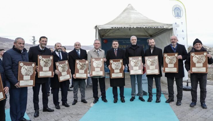 Tavşanlı Ahi Evran Camii’nin temeli atıldı