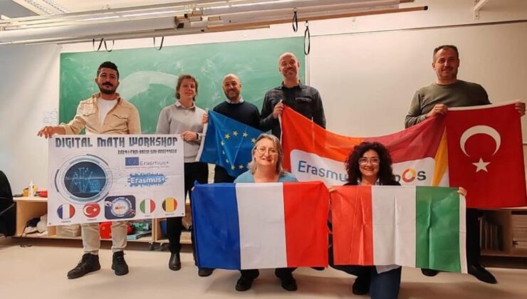Öğretmenlerden Belçika’ya Erasmus seyahati