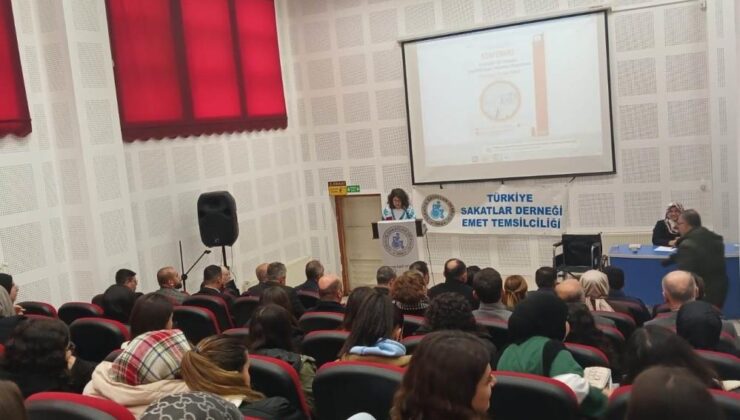 Emet MYO’da engelsiz hayat için konferans