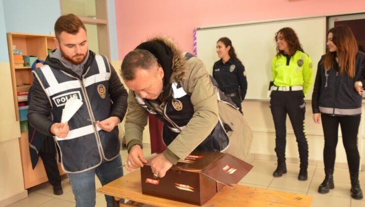 Tavşanlı Emniyeti’nden özel öğrencilere ziyaret