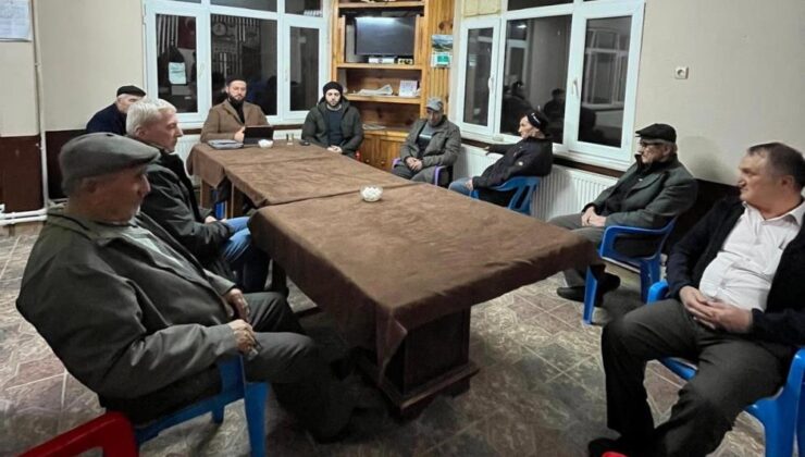 Müftülükten köy kahvelerinde sohbet programı