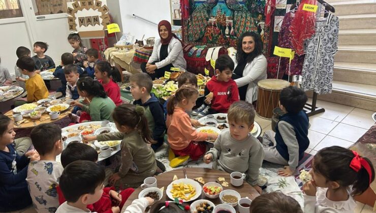 Minik öğrenciler farklı kültürleri tanıyor