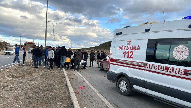 Otomobilin çarptığı yaşlı adam ağır yaralandı