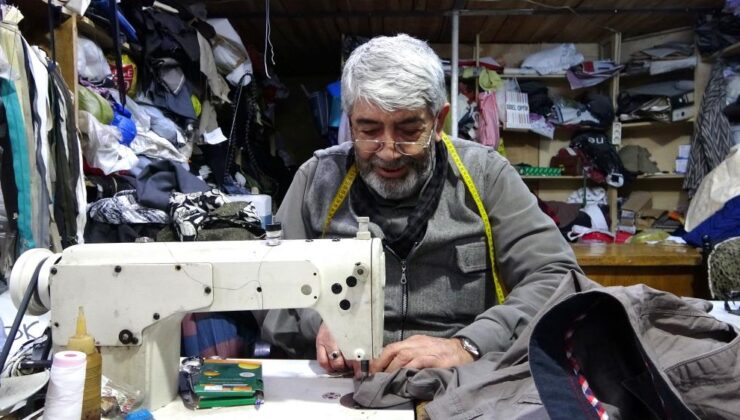 Terzilik mesleğinde 64 yıl