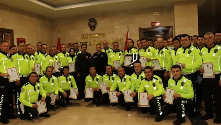 Kütahya polisinin başarısı takdir edildi