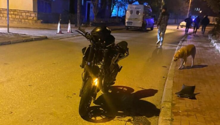 Direğe çarpan motosikletli genç hayatını kaybetti