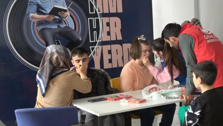 Özel öğrenciler Gençlik Merkezi’nde ağırlandı