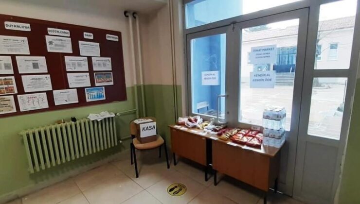 Hisarcık ÇPL’de ‘Kendin Al, Kendin Öde’ marketi açıldı