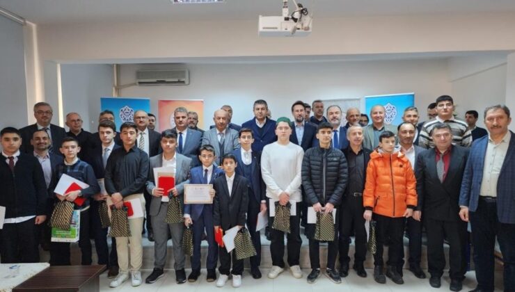Genç hafızlar il birinciliği için yarıştı