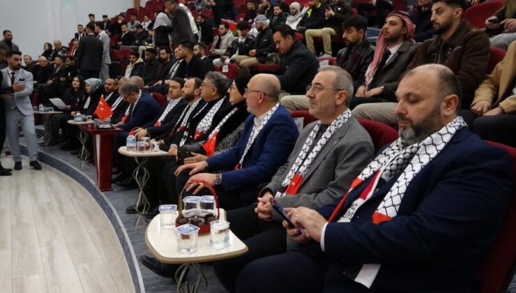 Filistin Kongresi’nde destek mesajları verildi