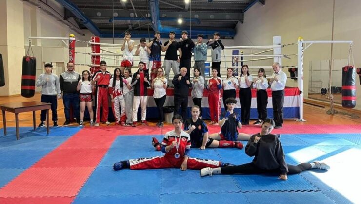 Kütahya’lı kick boksçular Ordu’da mücadele edecek