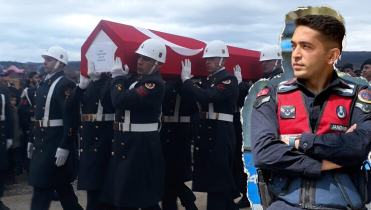 Kütahyalı jandarma son yolculuğuna uğurlandı