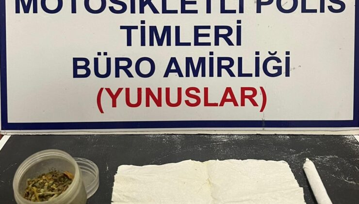 Yunus Timlerinin şüphelendiği araçtan uyuşturucu ele geçirildi