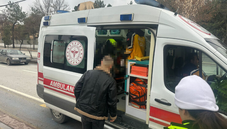 Motosiklet kazası: 1 yaralı