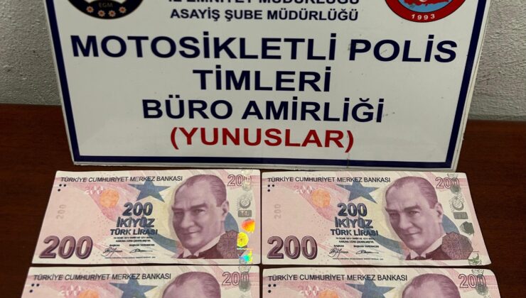 Sahte parayla alışveriş yapan 2 şüpheli yakalandı