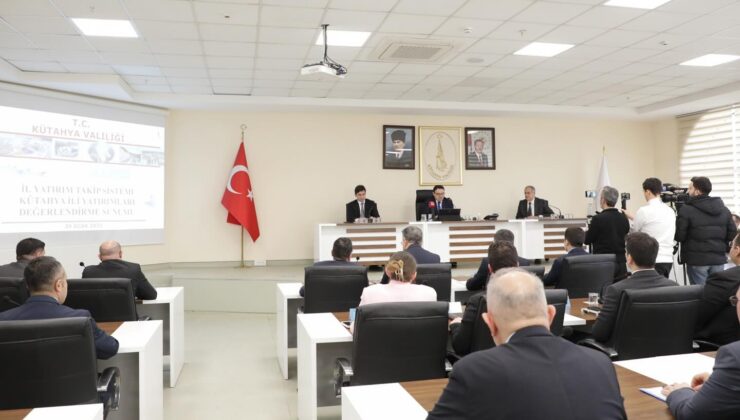 Kütahya’da 1 yılda 479 yatırım tamamlandı