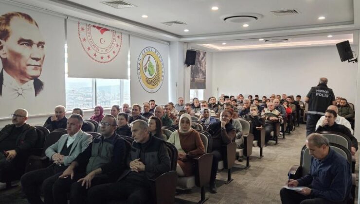 Orman personeline bağımlılık ile mücadele eğitimi