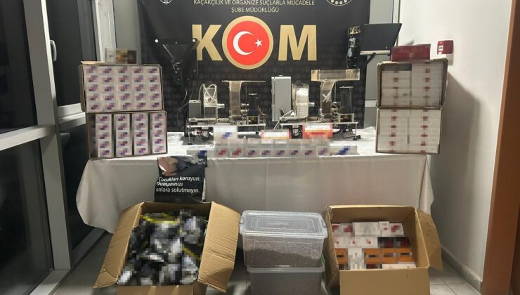 KOM’dan kaçak tütün operasyonu