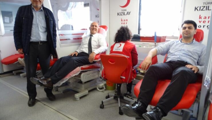 Hisarcık’ta kan bağışı kampanyası