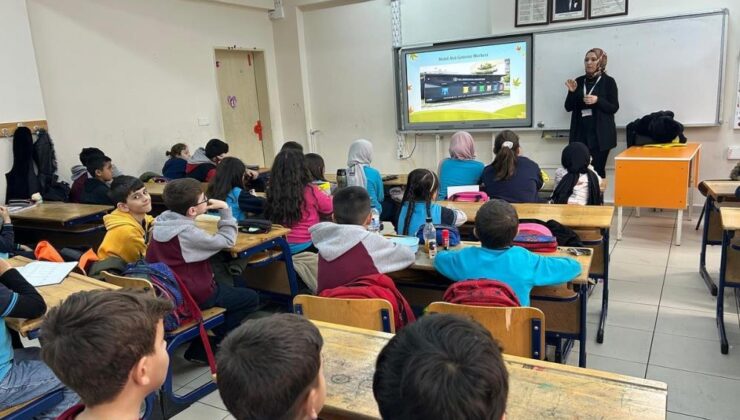 Okullardaki eğitimlerle çocuklar bilinçleniyor