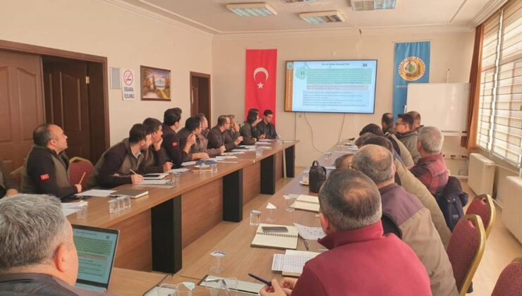 Orman personeline mevzuat değişikleri anlatıldı