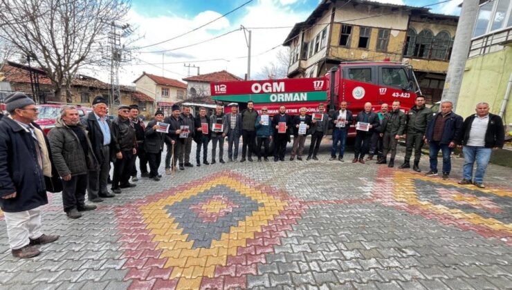 106 köyde bin 352 vatandaşa orman yangınları ile mücadele eğitimi verildi