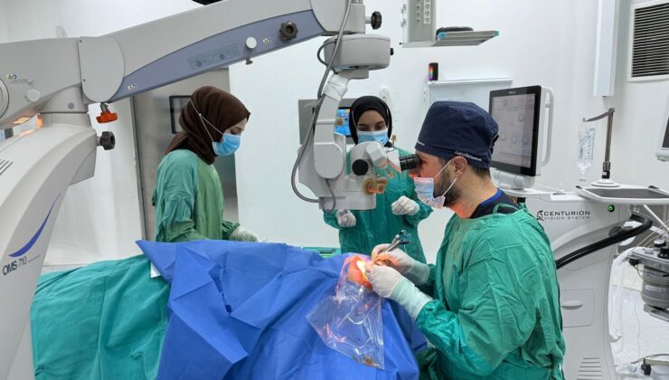 Gediz’e son teknoloji cihaz! Katarakt ameliyatlarında kullanılacak