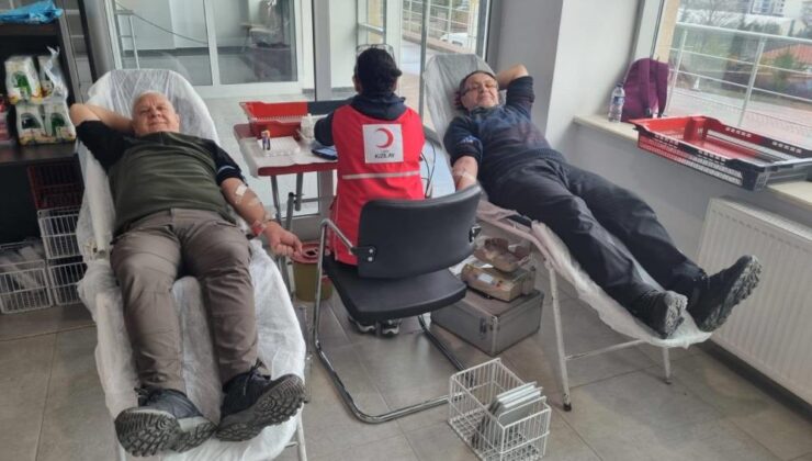 OBM personelinden kan bağışı